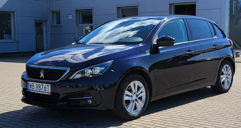 samochody osobowe Peugeot 308 cena 44900 przebieg: 88000, rok produkcji 2019 z Świecie